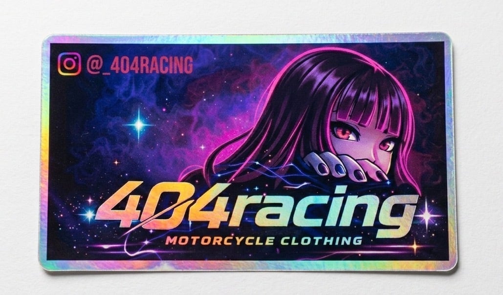 404Racing ホログラムステッカー vol.1